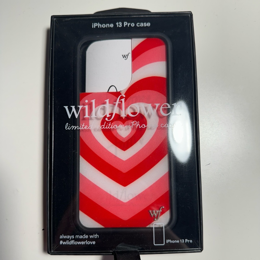 LIKE NEW WILDFLOWER IPHONE 13 PRO CASE - Peppermint Latte Love
